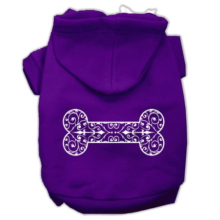 Pet, Dog Cat Hoodie Screen Printed, "Henna Bone"