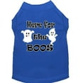 thumbnail image 1 of Mirage Pet Here for the Boos Screen Print Dog Shirt Blue Lg, 1 of 2