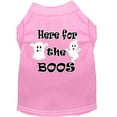 thumbnail image 1 of Mirage Pet Here for the Boos Screen Print Dog Shirt Light Pink Med, 1 of 2