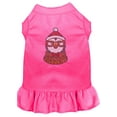 thumbnail image 1 of Christmas Pet Dog  Cat Dress Rhinestone, "Hipster Penguin", 1 of 8