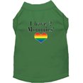 thumbnail image 1 of Pet Dog  Cat Shirt Screen Printed, "I Have Two Mommies", 1 of 11