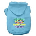 thumbnail image 1 of Pet Dog  Cat Hoodie Screen Printed, "King Cake Tester", 1 of 11