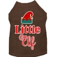 thumbnail image 1 of Christmas Pet Dog  Cat Shirt Screen Printed, "Little Elf", 1 of 11