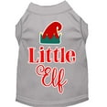 thumbnail image 1 of Christmas Pet Dog  Cat Shirt Screen Printed, "Little Elf", 1 of 11