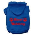 thumbnail image 1 of Mirage Pet  Local Celebrity Screen Print Pet Hoodies, Blue - Extra Large 16, 1 of 1