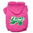 thumbnail image 1 of Pet Dog  Cat Hoodie Screen Printed, "Lucky Swoosh", 1 of 10