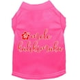 thumbnail image 1 of Mirage Pet Mele Kalikimaka Screen Print Dog Shirt Bright Pink Sm, 1 of 11