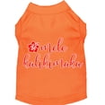 thumbnail image 1 of Mirage Pet Mele Kalikimaka Screen Print Dog Shirt Orange Sm, 1 of 2