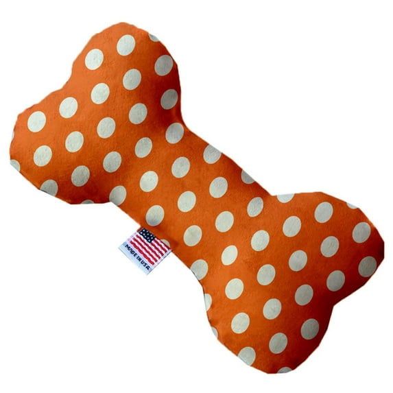 Pet and Dog Plush Heart or Bone Toy, "Swiss Dots Group" (Available in different sizes, and 10 different pattern options!)