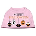 thumbnail image 1 of Mirage Pet  Merry Halloween Screen Print Dog Shirt, Light Pink - Large 14, 1 of 1