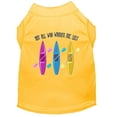 thumbnail image 1 of Mirage Pet  Not All Who Wander Embroidered Dog Shirt, Yellow - Large, 1 of 1