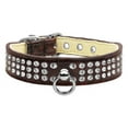 thumbnail image 1 of patriotic stripes nylon ribbon dog collar sm, 1 of 2