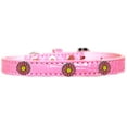 thumbnail image 1 of Dog, Puppy  Pet Designer Croc Widget Collar, "Pink Daisies", 1 of 10