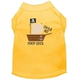 thumbnail image 1 of Mirage Pet  Poop Deck Embroidered Dog Shirt, Yellow - Extra Large, 1 of 1