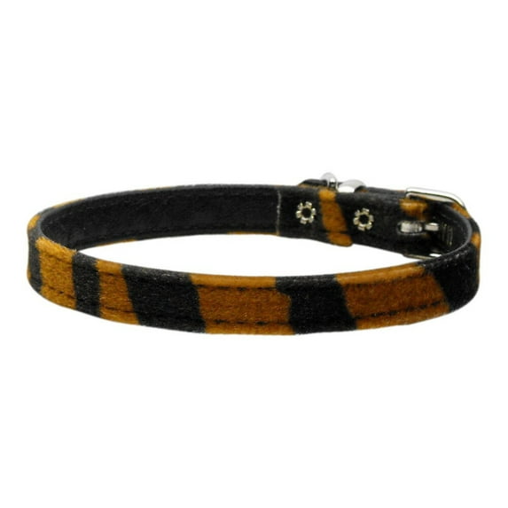 Dog, Puppy Pet Plain Collar, "3/8" Wide Animal Print"