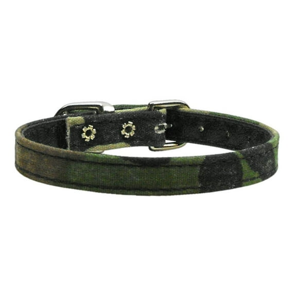 Dog, Puppy Pet Plain Collar, "Camo"