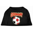 thumbnail image 1 of Mirage Pet Products 51-151 MDBK Germany Soccer Screen Print Shirt Black Med - 12, 1 of 1