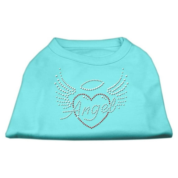 Pet Dog Cat Shirt Rhinestone, "Angel Heart"