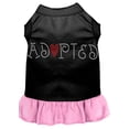 thumbnail image 1 of Pet Dog  Cat Dress Rhinestone, "Adopted", 1 of 11