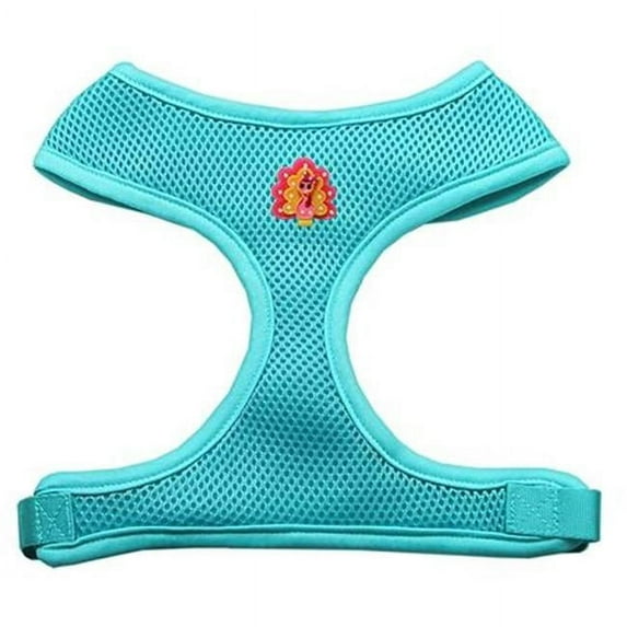 Mirage Pet Products 73-11 LGAQ Pink Turkey Chipper Aqua Harness Large