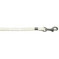 thumbnail image 1 of Mirage Pet Products 80-13OW Faux Snake Skin . 38 inch plain leash Off-White . 38 inch Plain Leash, 1 of 6