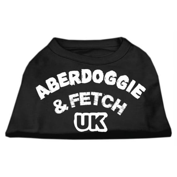 Mirage Pet Products Aberdoggie UK Screenprint Shirts Black XXL - 18