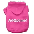 thumbnail image 1 of Pet, Dog  Cat Hoodie Screen Printed, "Adopt Me", 1 of 10