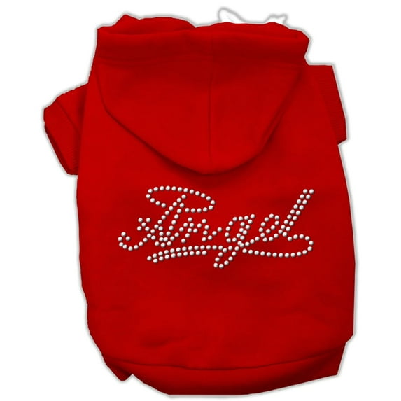 Pet, Dog Cat Hoodie Rhinestone, "Angel"