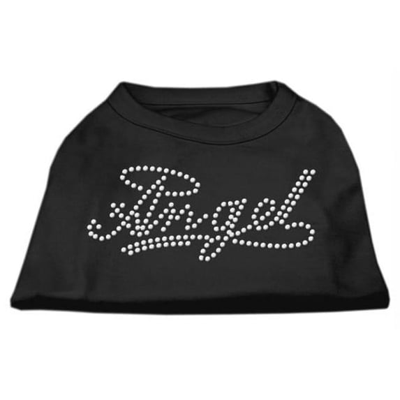 Mirage Pet Products Angel Rhinestud Shirt Black S - 10