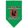 thumbnail image 1 of Mirage Pet Products  Backyard Security Screen Print Bandana Emerald Green Large, 1 of 1