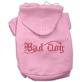thumbnail image 1 of Mirage Pet Products  Bad Dog Rhinestone Hoodies Pink XS - 8, 1 of 1