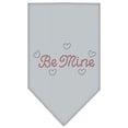 thumbnail image 1 of Mirage Pet Products  Be Mine Rhinestone Bandana Grey Large, 1 of 1