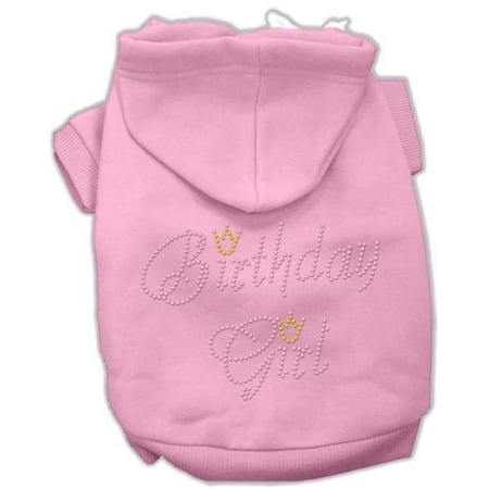 Mirage Pet Products Birthday Girl Hoodies Pink M - 12