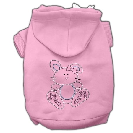 Mirage Pet Products Bunny Rhinestone Hoodies