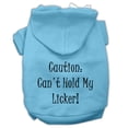 thumbnail image 1 of Can't Hold My Licker Screen Print Pet Hoodies, 1 of 10