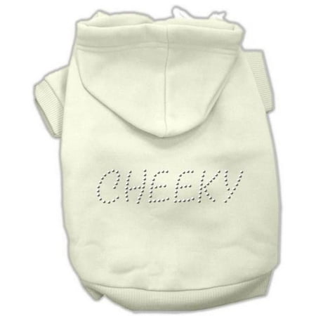 Mirage Pet Products Cheeky Hoodies Cream XXL - 18
