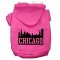 thumbnail image 1 of Chicago Skyline Screen Print Pet Hoodies, 1 of 10