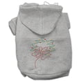 thumbnail image 1 of Christmas Pet, Dog  Cat Hoodie Rhinestone, "Christmas Wreath", 1 of 7