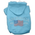 thumbnail image 1 of Mirage Pet Products  Classic American Hoodies Baby Blue XXL - 18, 1 of 1