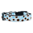thumbnail image 1 of Pet Dog  Cat Nylon Collar or Leash 3/8" wide, "Confetti Dots", 1 of 2