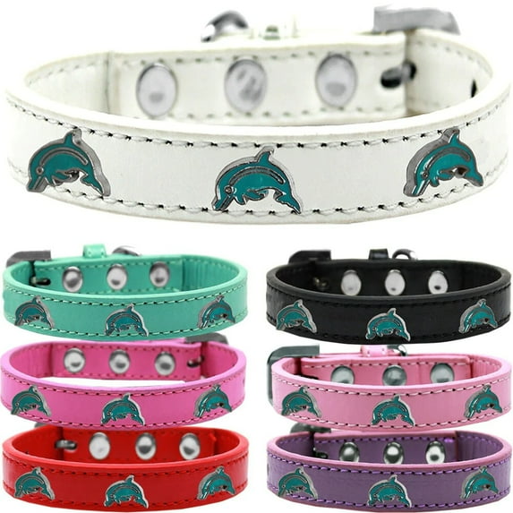 Dog, Puppy Pet Widget Fashion Collar, "Dolphin"