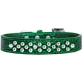 thumbnail image 1 of Dog, Puppy and Pet Designer Croc Collar, "Sprinkles Clear Jewel Rimsets", 1 of 2