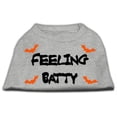 thumbnail image 1 of Mirage Pet Products  Feeling Batty Screen Print Shirts Grey XL - 16, 1 of 1