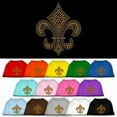 thumbnail image 1 of Pet Dog  Cat Shirt Rhinestone, "Gold Fleur De Lis", 1 of 10