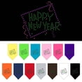 thumbnail image 1 of Pet and Dog Bandana Rhinestone, "Happy New Year", 1 of 10