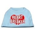 thumbnail image 1 of Mirage Pet Products  Heart Breaker Screen Print Shirt Baby Blue XL - 16, 1 of 1