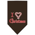 thumbnail image 1 of Mirage Pet Products Heart Christmas Screen Print Bandana for Pets, 1 of 3