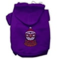 thumbnail image 1 of Christmas Pet Dog  Cat Hoodie Screen Printed, "Hipster Penguin", 1 of 11