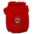 thumbnail image 1 of Christmas Pet Dog  Cat Hoodie Screen Printed, "Hipster Penguin", 1 of 11