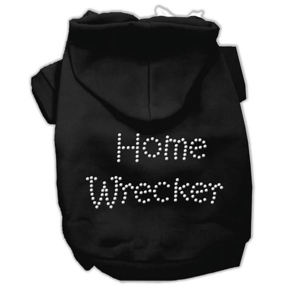 Mirage Pet Products Home Wrecker Hoodies Black XS - 8